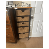 Wicker Basket Storage Tower(2 )
