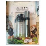 Misto Gourmet Olive Oil Sprayer with Salad Dressing Shaker