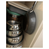 Assorted Kitchen Cookware: Pots, Pans, and More