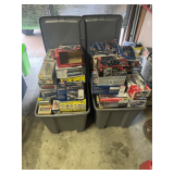 Large Lot of Car Model Kit boxes some with cars most empty