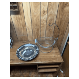 Fruit Basket and Decorative Plate