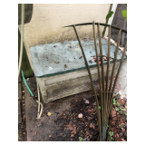 Assorted Garden Tools, Pots, and Supplies