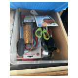 Drawer of Kitchen Utensils and Baking Supplies