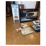 Collection of Framed Movie and Celebrity Prints: James Dean, Marilyn Monroe, Rat Pack, and More