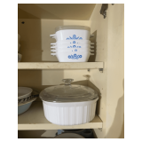 CorningWare and Pyrex Assorted Dishes and Bakeware