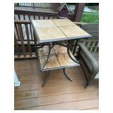 Patio Furniture Set with Storage and Accessories