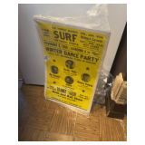 Surf Ballroom Winter Dance Party Concert Poster, 1959