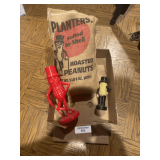 Planters Peanut Advertising Lot with Bag and Figures