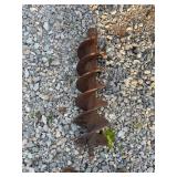 Steel Earth Auger Drill Bit Attachment