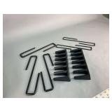 Gun Safe Pistol Hangers and AR-15 mag holders
