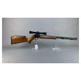 Thompson Center   209x50mag black powder  Encore   SN# 18962  Leupold M8 4 power scope