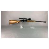 Revelation   22 cal   150M tube fed, semi auto rifle   SN# None  Tasco 3-9x40 scope