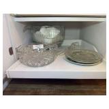 Glassware and Decorative Plates Collection