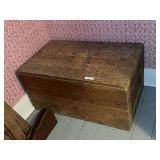 Wooden Shipping Crate with Lid