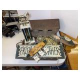 Collection of Decorative Items and 1993 Graham Street Fair Parade Trophy