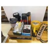 Assorted Lighting, Electrical Accessories, and Testing Equipment Lot
