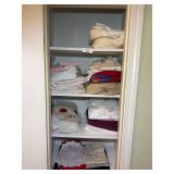 Assorted Household Linens and Textiles Collection