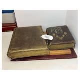Collection of Three Photographic Albums with Assorted Portraits
