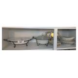 Assorted Kitchenware and Serving Dishes