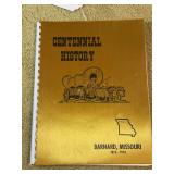 Centennial History of Barnard, Missouri 1870-1970 Book