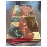Embroidered Crazy Quilt with Floral and Figural Motifs