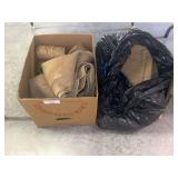 Collection of Burlap Fabric and Twine