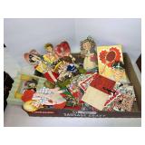 Collection of Paper Valentine Greeting Cards