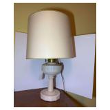 Aladdin Nu-Type Model B Milk Glass Table Lamp