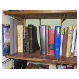 Collection of Assorted Hardcover Books Including Biographies, History, and Literature