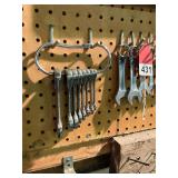 2 new Craftsman wrench sets, Ratcheting Craftsman wrenches, 4 piece set of Power Torque wrenches (each wrench fitting 3 different size nuts), all vintage