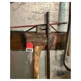 1 True Temper double bit ax, 1 sledge, & 5 ft. rock bar