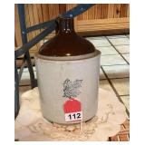 Western Stoneware for moonshine or whiskey, stamp is clear