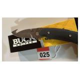 Buck ALPHA HUNTER with pouch and box - new