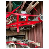 1 lot covering 2 shelves of pipe, copper, steel and more
