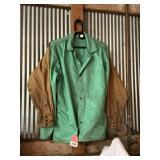 2 large used welding jackets, no burn holes, really great quality jackets
