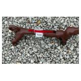 Dachshund Vintage boot scraper from the 1940