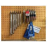 New Craftsman box end set 1/4 inch drive set, drill gauges and squares
