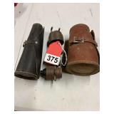 3 Greenlee punch sets that have been used, 1/2 inch thru 2 inch