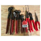 Possibly the best made set of various pliers by KNIPEX