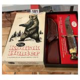1968 Case Kodiak Hunter Knife with paperwork, box, sheath in Pristine condition