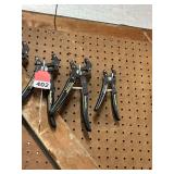 5 vintage adjustable pliers, work really well
