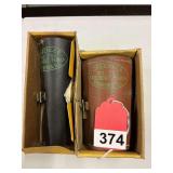2 sets of Greenlee Punch sets in leather cases, brand new in the box, 1/2 inch thru 2 inch