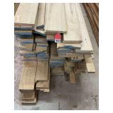White Ash 3/4 inch thick good 3 sides with moisture of 9%, total 500 board feet