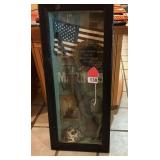 Scaled version Marine display case