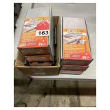 6 new boxes of Hillman 6 inch gutter screws and spacers