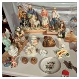 Many items on left half of table, all vintage, several worth significant money