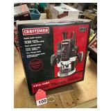Craftsman digital Plunge router 1/4 inch and 1/2 inch collets, brand new in sealed box, purchased about 25 years ago as a spare