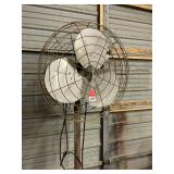 1 - 24 inch floor standing fan with a new Dayton motor installed last winter