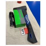 Vaughn Camp Ax, 300 lumen Nebo flashlight and a Schrade ST1N multitool all new