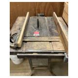 Craftsman Compound table saw made about 1950, very smooth, table tilts for angles, runs like new